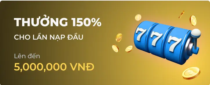 Khuyến mãi nạp lại thưởng 150% từ go99